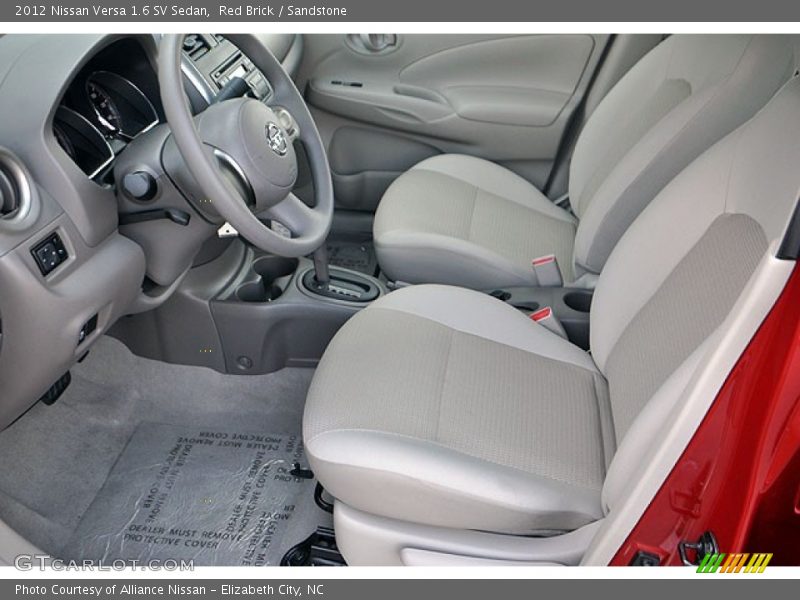 Red Brick / Sandstone 2012 Nissan Versa 1.6 SV Sedan
