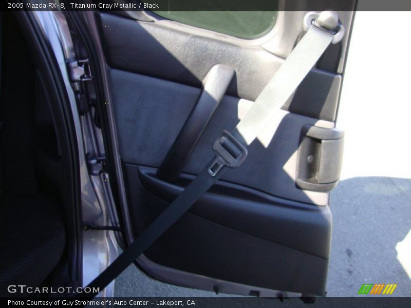 Titanium Gray Metallic / Black 2005 Mazda RX-8