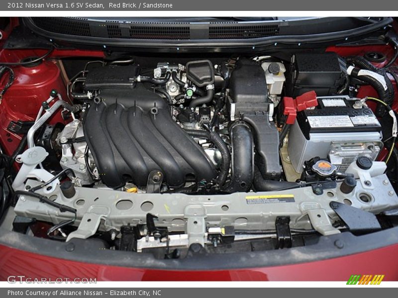 Red Brick / Sandstone 2012 Nissan Versa 1.6 SV Sedan