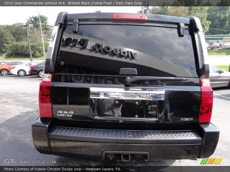 Brilliant Black Crystal Pearl / Dark Slate Gray 2010 Jeep Commander Limited 4x4