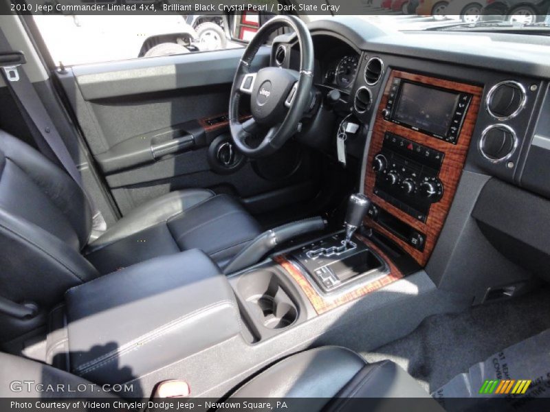 Brilliant Black Crystal Pearl / Dark Slate Gray 2010 Jeep Commander Limited 4x4