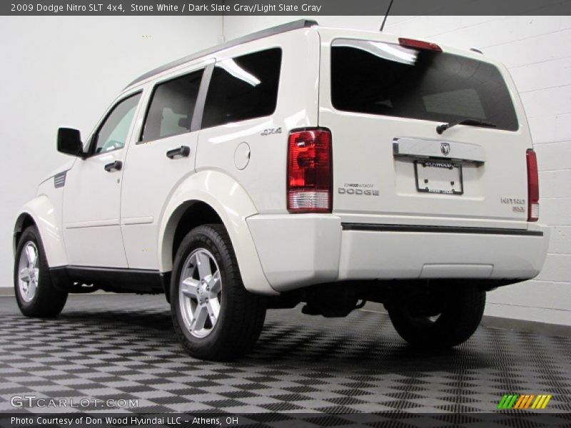 Stone White / Dark Slate Gray/Light Slate Gray 2009 Dodge Nitro SLT 4x4