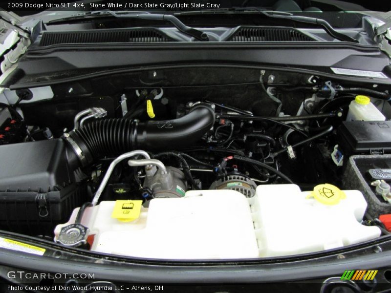 Stone White / Dark Slate Gray/Light Slate Gray 2009 Dodge Nitro SLT 4x4