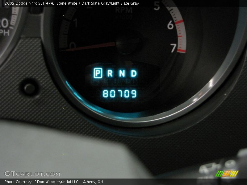 Stone White / Dark Slate Gray/Light Slate Gray 2009 Dodge Nitro SLT 4x4