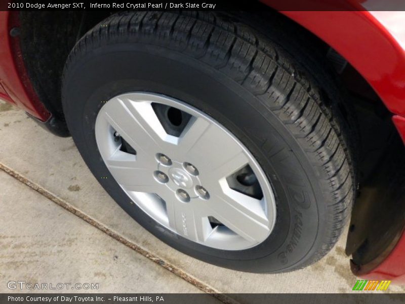 Inferno Red Crystal Pearl / Dark Slate Gray 2010 Dodge Avenger SXT