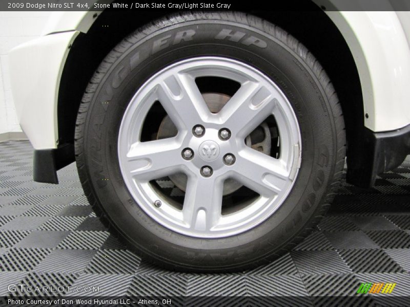 Stone White / Dark Slate Gray/Light Slate Gray 2009 Dodge Nitro SLT 4x4