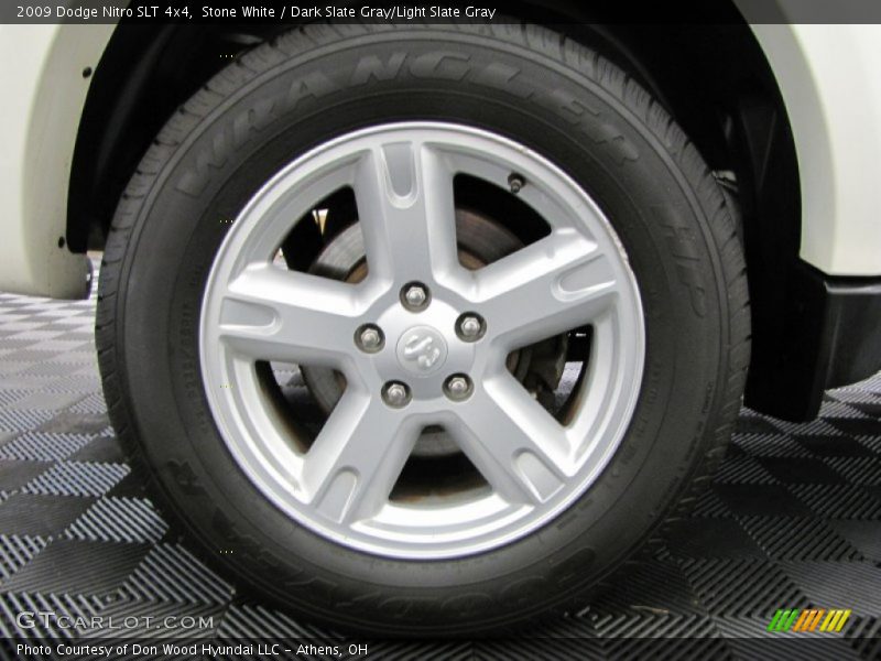 Stone White / Dark Slate Gray/Light Slate Gray 2009 Dodge Nitro SLT 4x4