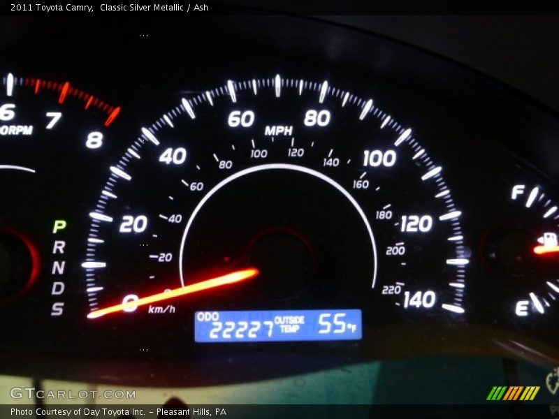 Classic Silver Metallic / Ash 2011 Toyota Camry