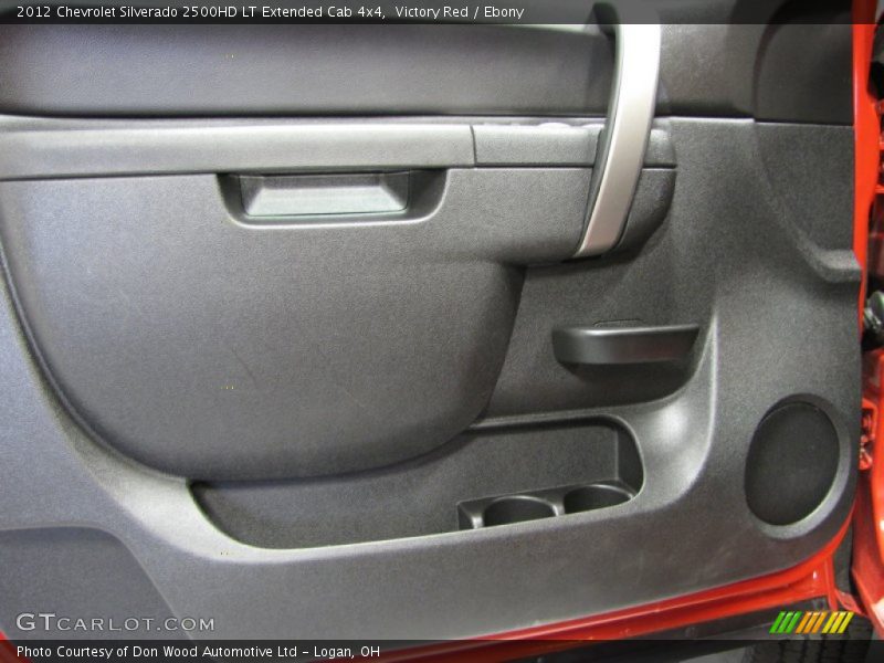 Victory Red / Ebony 2012 Chevrolet Silverado 2500HD LT Extended Cab 4x4