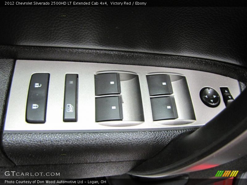 Victory Red / Ebony 2012 Chevrolet Silverado 2500HD LT Extended Cab 4x4