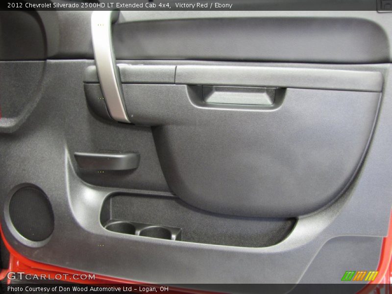 Victory Red / Ebony 2012 Chevrolet Silverado 2500HD LT Extended Cab 4x4