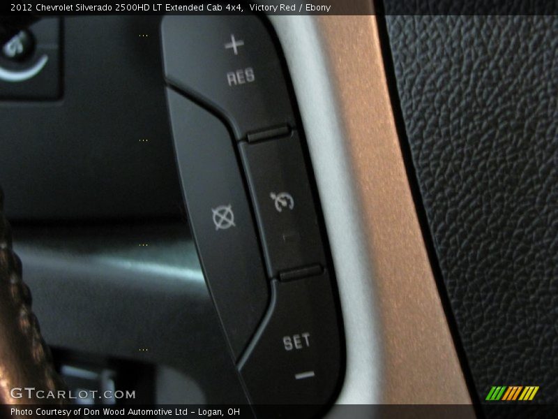 Victory Red / Ebony 2012 Chevrolet Silverado 2500HD LT Extended Cab 4x4