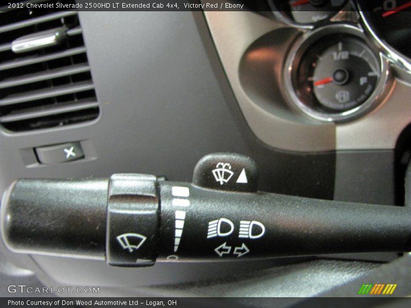 Victory Red / Ebony 2012 Chevrolet Silverado 2500HD LT Extended Cab 4x4