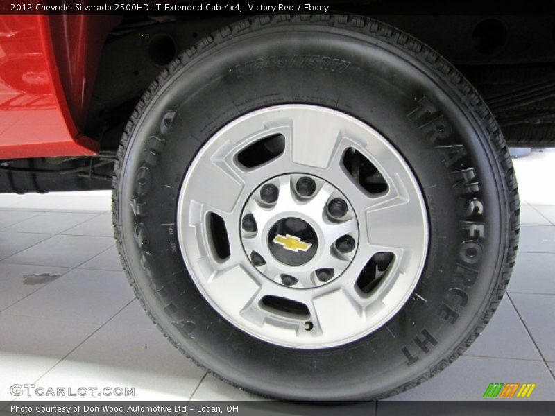 Victory Red / Ebony 2012 Chevrolet Silverado 2500HD LT Extended Cab 4x4