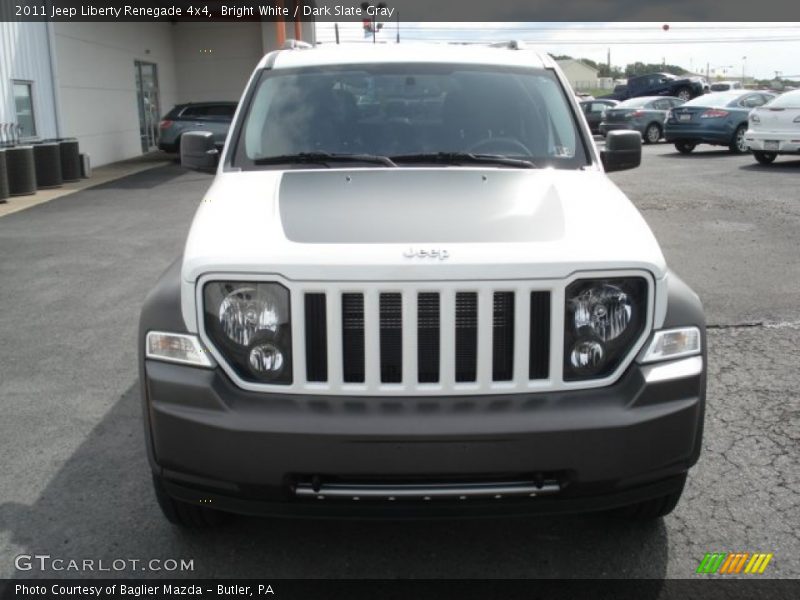 Bright White / Dark Slate Gray 2011 Jeep Liberty Renegade 4x4