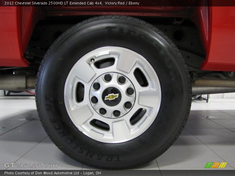 Victory Red / Ebony 2012 Chevrolet Silverado 2500HD LT Extended Cab 4x4
