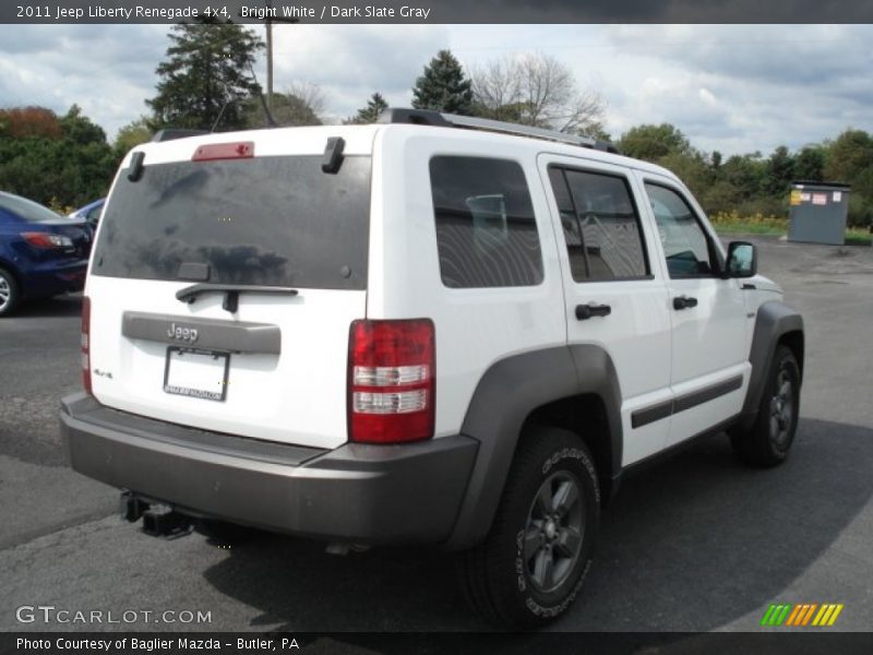 Bright White / Dark Slate Gray 2011 Jeep Liberty Renegade 4x4