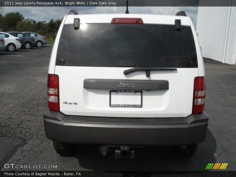 Bright White / Dark Slate Gray 2011 Jeep Liberty Renegade 4x4
