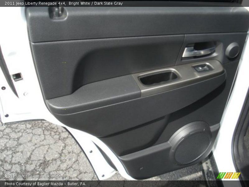 Bright White / Dark Slate Gray 2011 Jeep Liberty Renegade 4x4