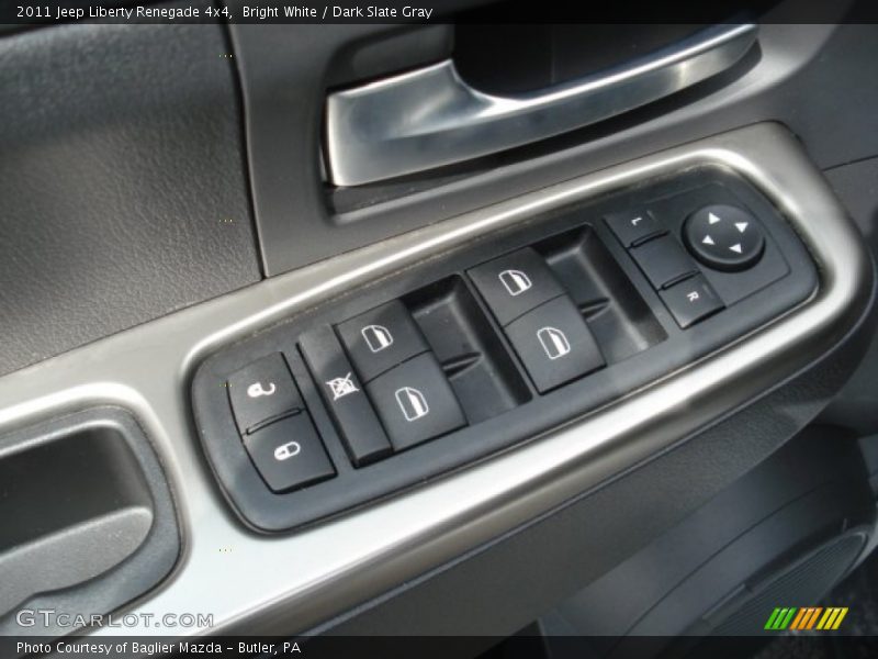 Bright White / Dark Slate Gray 2011 Jeep Liberty Renegade 4x4