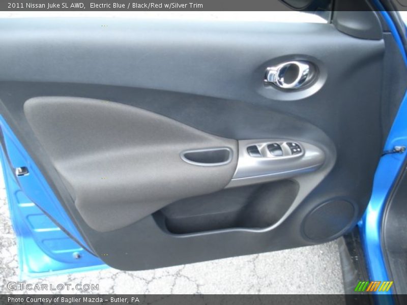 Electric Blue / Black/Red w/Silver Trim 2011 Nissan Juke SL AWD