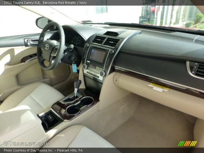 Barcelona Red Metallic / Ivory 2012 Toyota Camry XLE