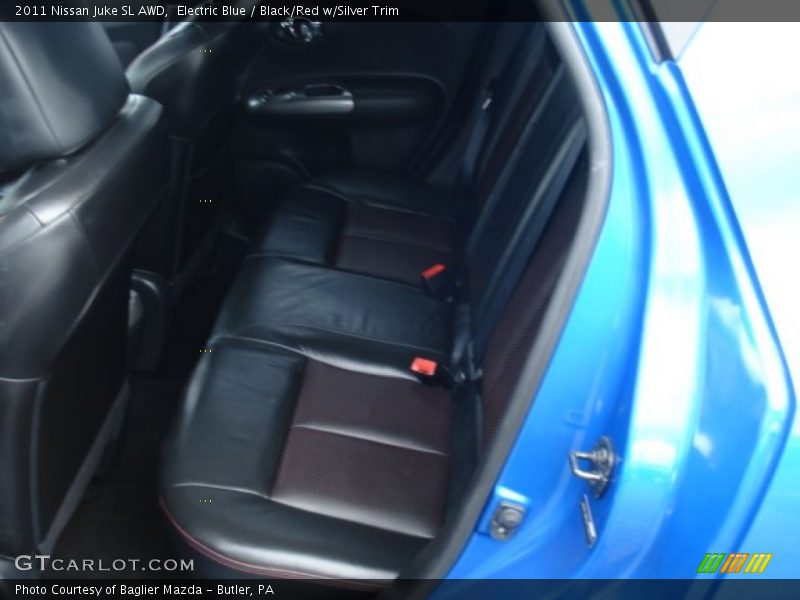 Electric Blue / Black/Red w/Silver Trim 2011 Nissan Juke SL AWD