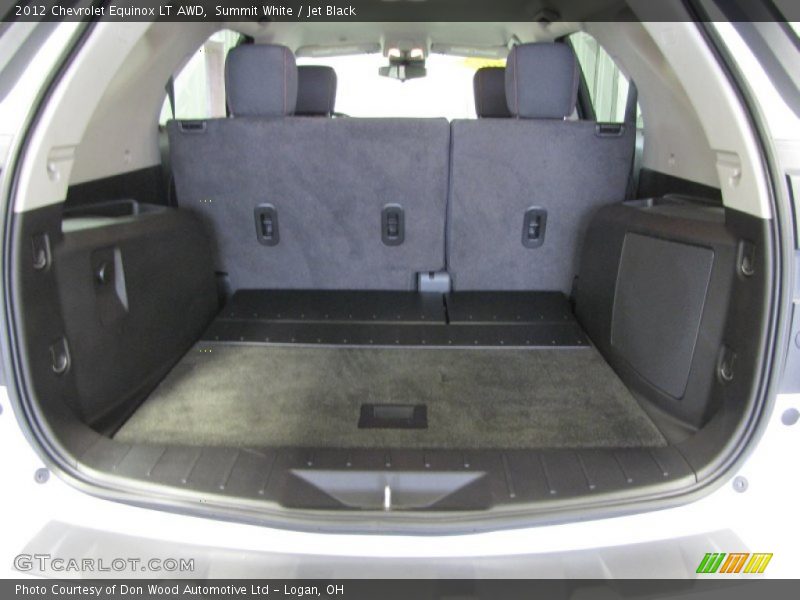 Summit White / Jet Black 2012 Chevrolet Equinox LT AWD