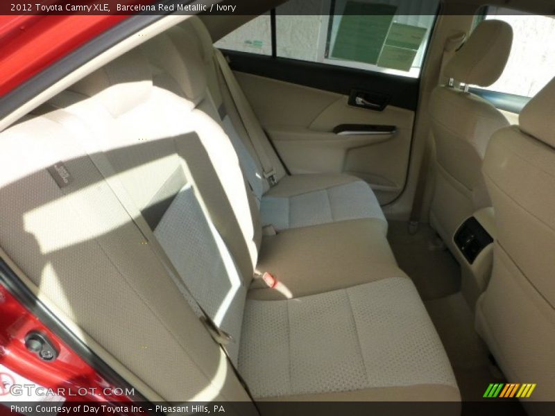 Barcelona Red Metallic / Ivory 2012 Toyota Camry XLE