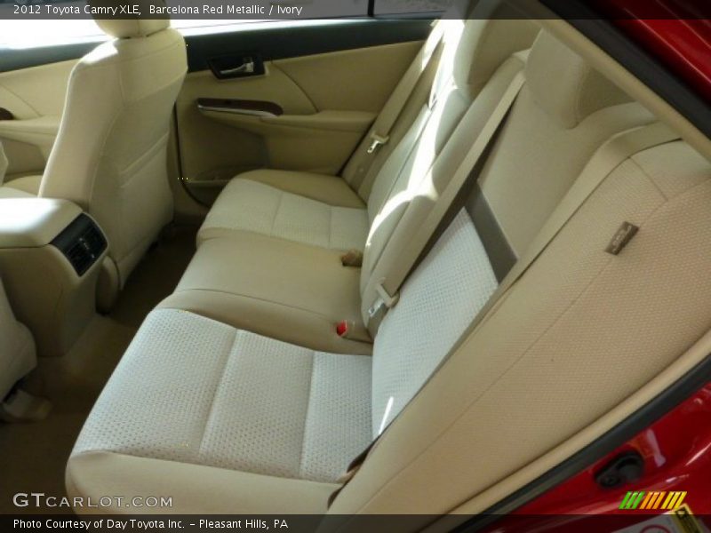 Barcelona Red Metallic / Ivory 2012 Toyota Camry XLE