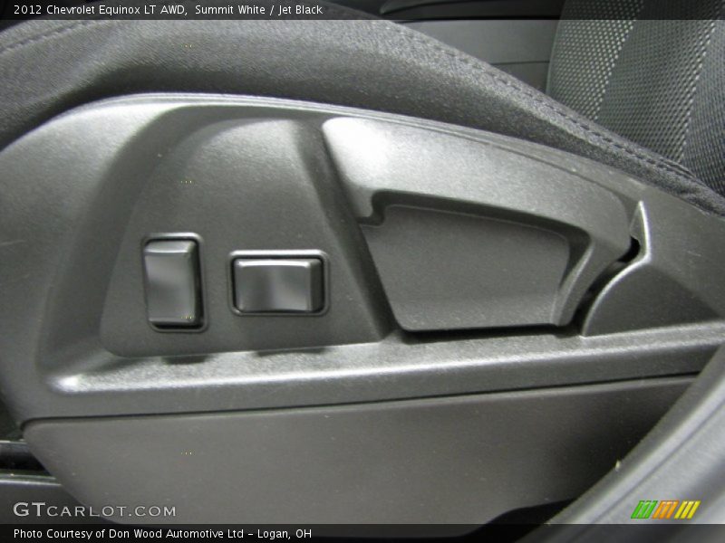 Summit White / Jet Black 2012 Chevrolet Equinox LT AWD