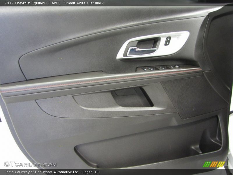 Summit White / Jet Black 2012 Chevrolet Equinox LT AWD