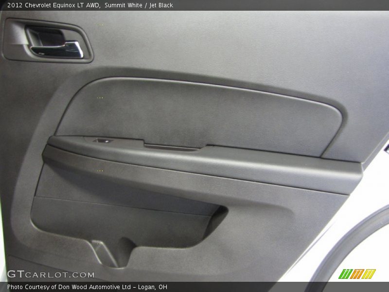 Summit White / Jet Black 2012 Chevrolet Equinox LT AWD