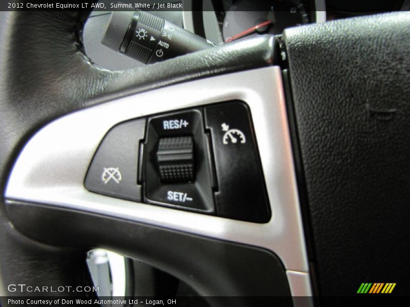 Summit White / Jet Black 2012 Chevrolet Equinox LT AWD