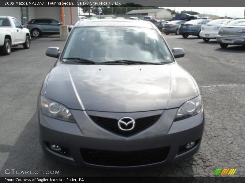 Galaxy Gray Mica / Black 2009 Mazda MAZDA3 i Touring Sedan