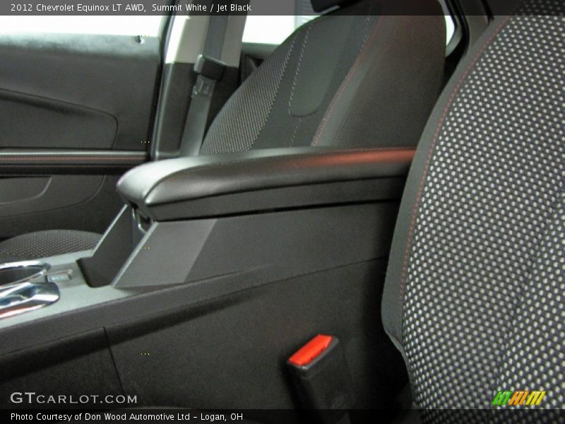 Summit White / Jet Black 2012 Chevrolet Equinox LT AWD