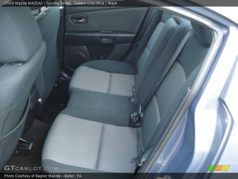 Galaxy Gray Mica / Black 2009 Mazda MAZDA3 i Touring Sedan