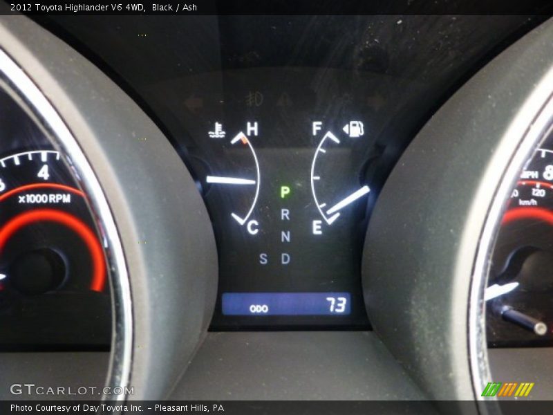 Black / Ash 2012 Toyota Highlander V6 4WD
