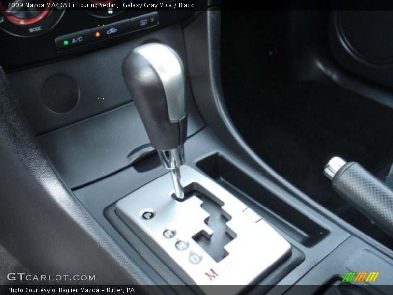 Galaxy Gray Mica / Black 2009 Mazda MAZDA3 i Touring Sedan