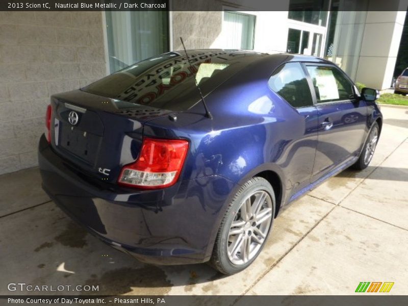 Nautical Blue Metallic / Dark Charcoal 2013 Scion tC