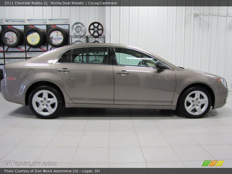 Mocha Steel Metallic / Cocoa/Cashmere 2011 Chevrolet Malibu LS