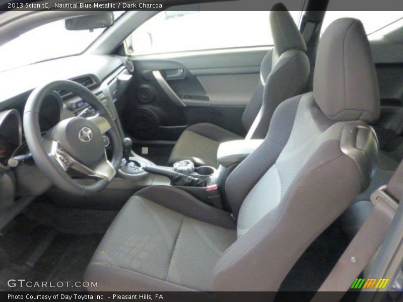 Nautical Blue Metallic / Dark Charcoal 2013 Scion tC