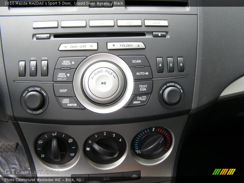 Liquid Silver Metallic / Black 2010 Mazda MAZDA3 s Sport 5 Door