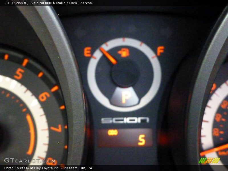 Nautical Blue Metallic / Dark Charcoal 2013 Scion tC