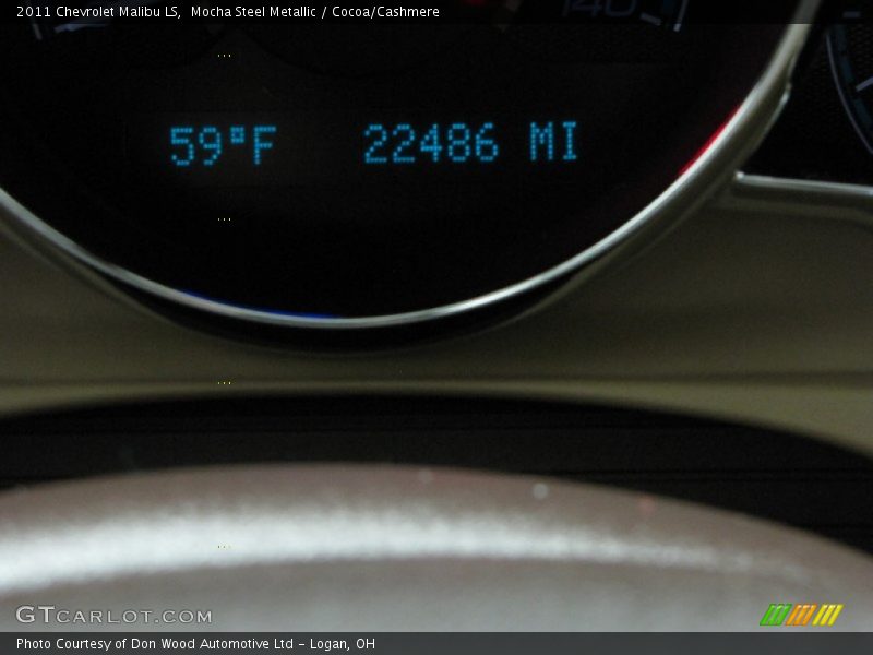 Mocha Steel Metallic / Cocoa/Cashmere 2011 Chevrolet Malibu LS