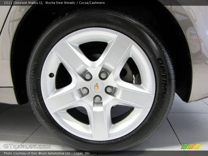 Mocha Steel Metallic / Cocoa/Cashmere 2011 Chevrolet Malibu LS