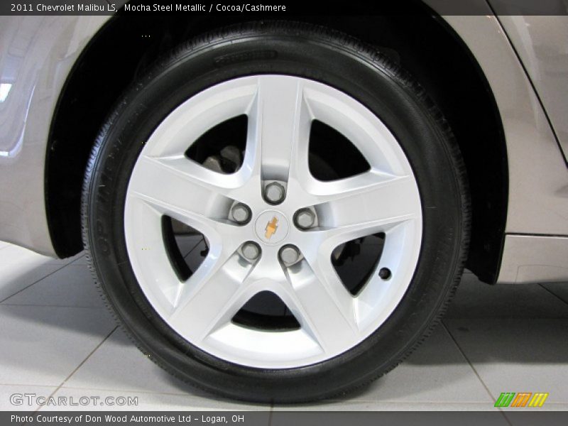 Mocha Steel Metallic / Cocoa/Cashmere 2011 Chevrolet Malibu LS