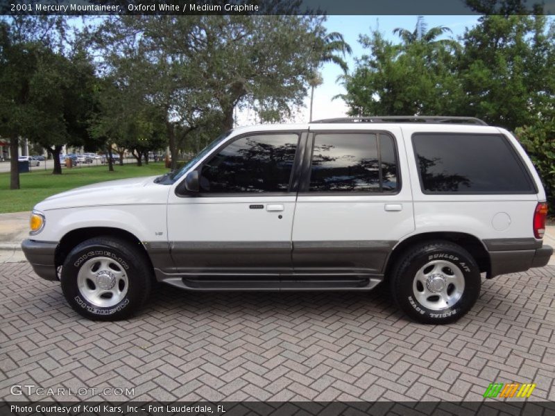  2001 Mountaineer  Oxford White