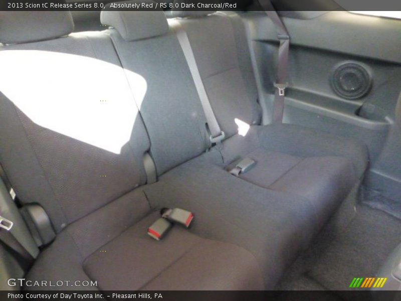 Rear Seat of 2013 tC Release Series 8.0