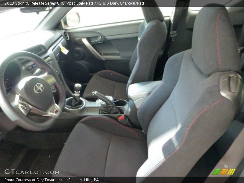 Front Seat of 2013 tC Release Series 8.0